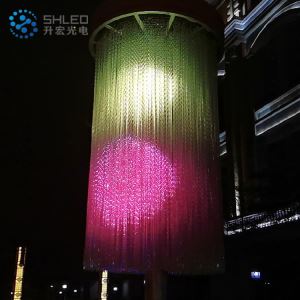 3D LED Pineapple Light Cube LED Crystal Light