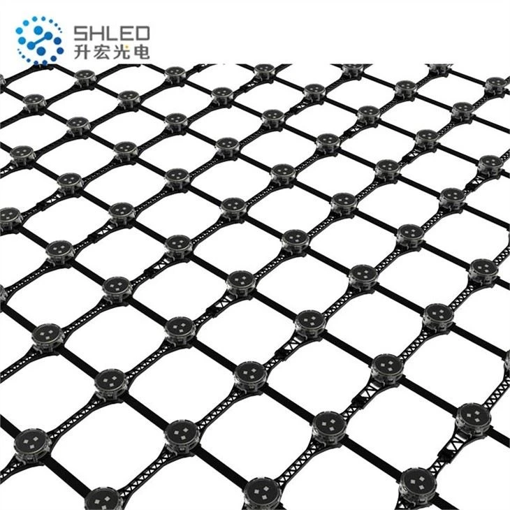 Outdoor Building Background Soft Display Mesh Led Screen